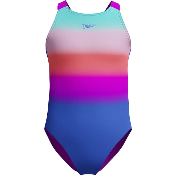 Speedo ECO Printed Pulseback Badpak Meisjes