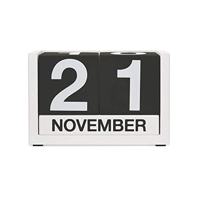Zwart Drie Zes Vijf Kalender - Creatieve Ontwerpideeën voor Elk Jaar