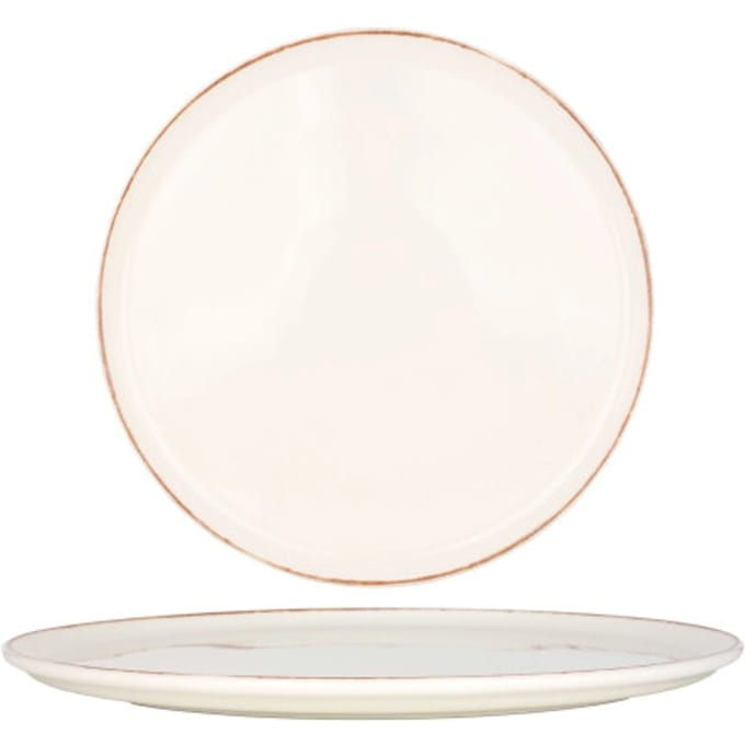 Bonna Pizzabord - Retro - Porselein - 32 cm - set van 2