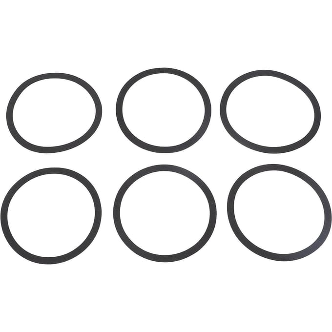 10 stuks EVA Luidspreker Afdichtingspakking Schokbestendig Antislip Geluidsdemping Anti Luchtlekkage Luidsprekerafdichting white
