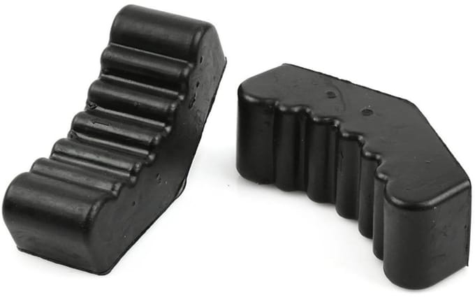 GEKO Rubber beschermpads - 3T kriksteunen - set van 2