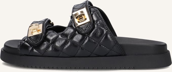 Steve Madden Schmona Slippers - Dames - Zwart - Maat 40