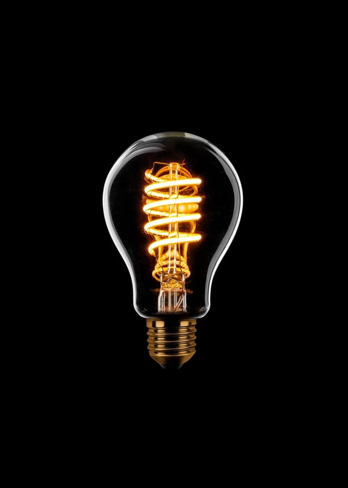 ETH Standaardlamp Filament spiraal LED 7.5w E27 240v 2200k dimbaar helder