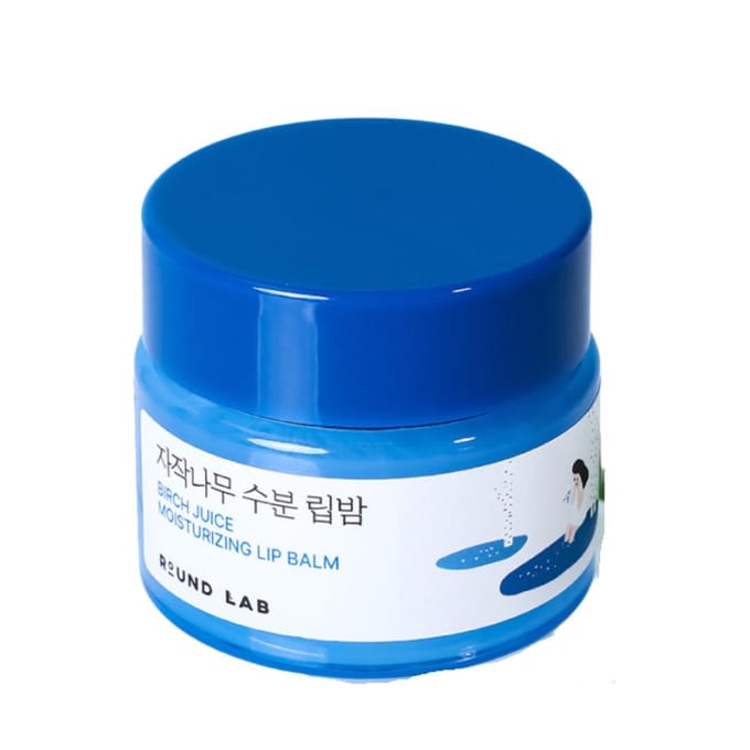 Round Lab Birch Moisture Lippenbalsem 20g blue