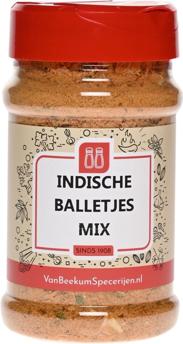Van Beekum Specerijen - Indische Balletjes Mix - Strooibus 150 Gram