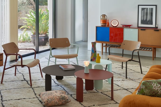 Fermob Bebop Tafel rond - E3 Tonka - Ø 80 cm