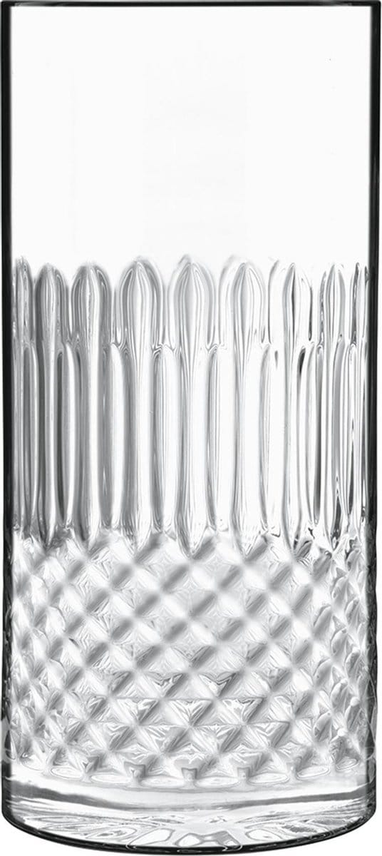 Bormioli Luigi Diamante - Longdrinkglas - 48cl - 4 stuks