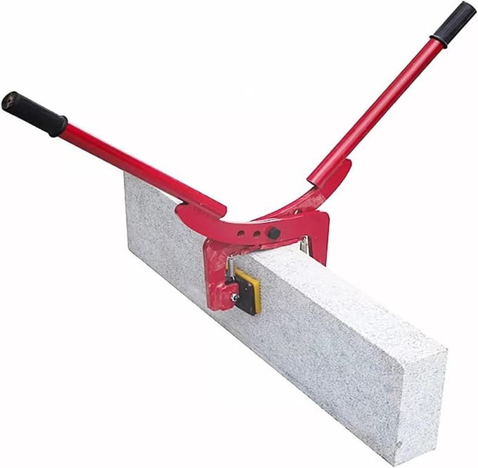 Steen Opheffer - Blok Klem - Beton Verplaatsen - Verstelbare Opening - 30 cm - Rood