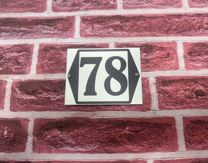 huisnummer 78 klassiek