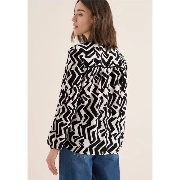 Blouse met grafisch patroon