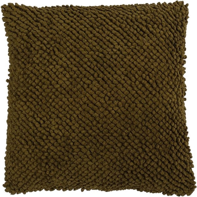 Jumbo Dots kussen khaki 45x45cm