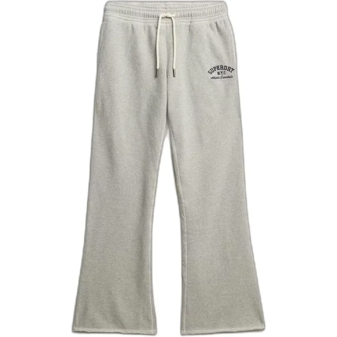 Vrouwelijke geborduurde flare joggingbroek Superdry Athletic