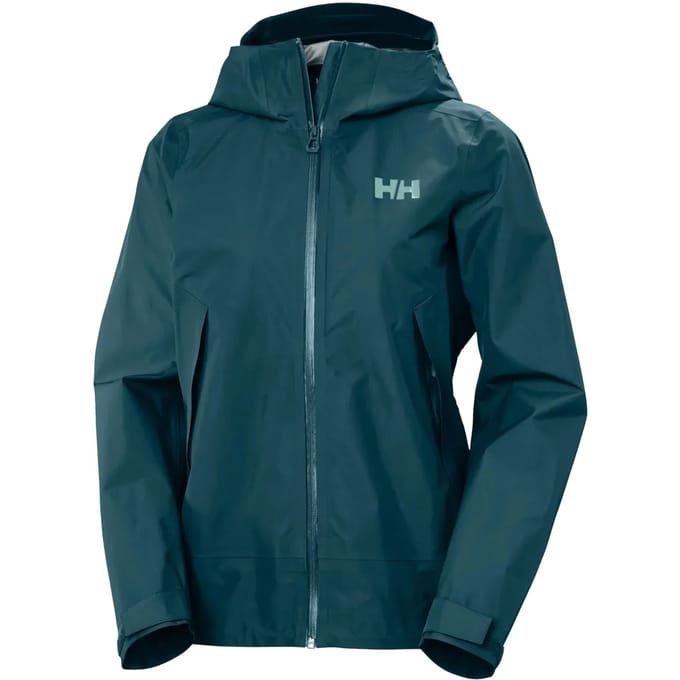 Helly Hansen Verglas Infinity 2.0 Regenjas Groen,Blauw XS Vrouw