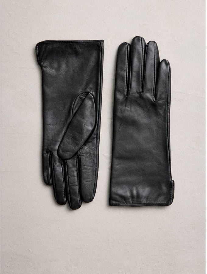 Next - Dames - N. Premium leren handschoenen - Zwart