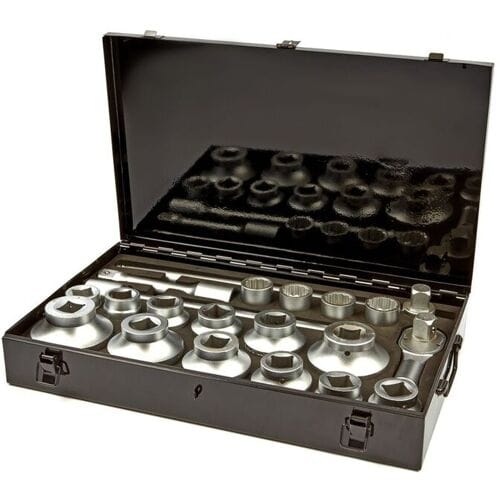 HBM 21 Delige 1 inch Doppenset