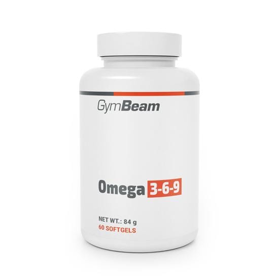 GymBeam Omega 3-6-9 120 caps niet-gearomatiseerd