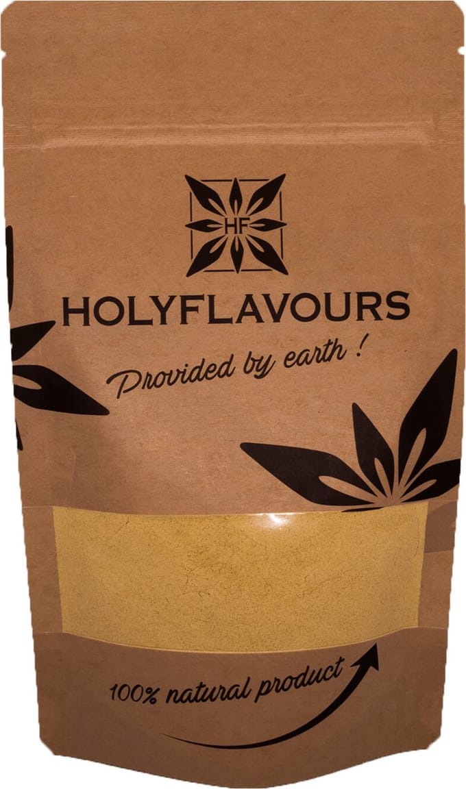 Fenegriek Poeder Kiemarm - 100 gram - Holyflavours