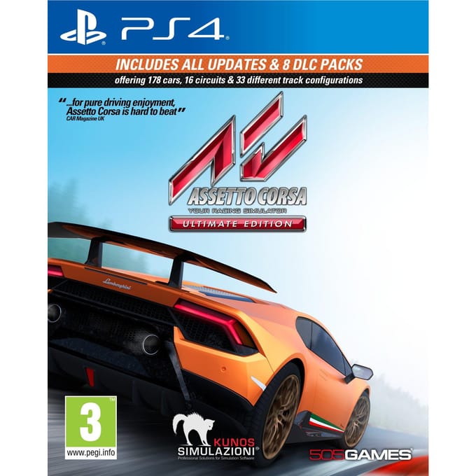 Assetto Corsa (Ultimate Edition) - Sony PlayStation 4 - Racing