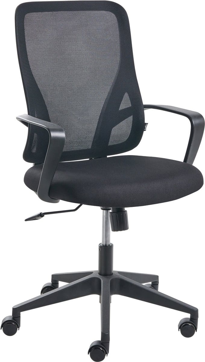 LUMA - Bureaustoel - Zwart - Mesh