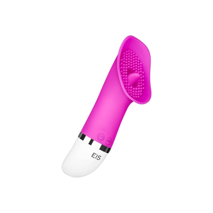 EIS, oplegvibrator "Tickle Me", met lustnoppen, delicaat siliconen, waterdicht