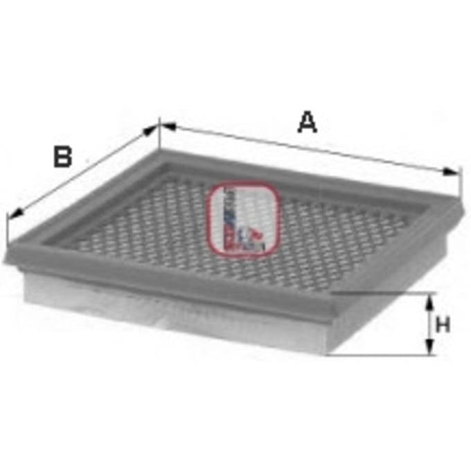 Luchtfilter SOFIMA S 8020 A