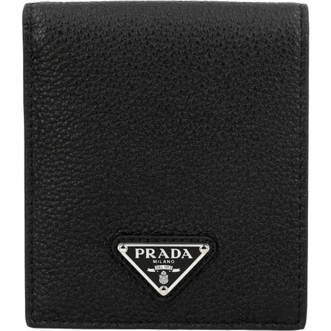 Prada Grain Driehoek Logo Portemonnee 2mo513 2e54 F0002 2MO513 2E54 F0002