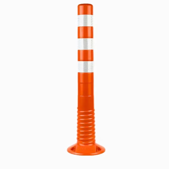 FLEXGUARD flexibele reflecterende afzetpaal - oranje | 75 cm