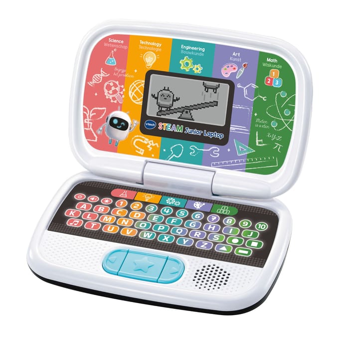 VTech STEAM Junior Laptop - 5 speelstanden - Leercomputer