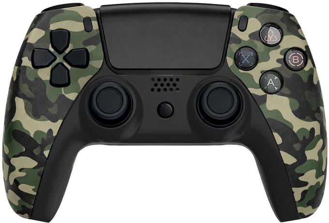 Qware PlayStation 4 Controller Camouflage - PS4 Draadloze Controller - Camo