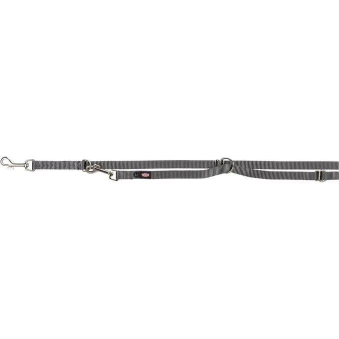 Trixie Premium adjustable leash XS: 2.00 m/10 mm graphite