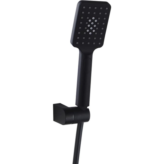 Luzzo ® square complete hand doucheset waterbesparend douchekop, slang en
