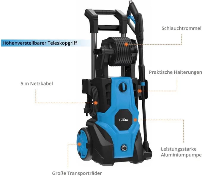 Güde Hogedrukreiniger GHD 2100-165