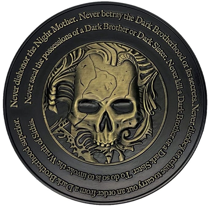 FaNaTtik The Elder Scrolls IV: Oblivion Medallion Dark Brotherhood Decoration