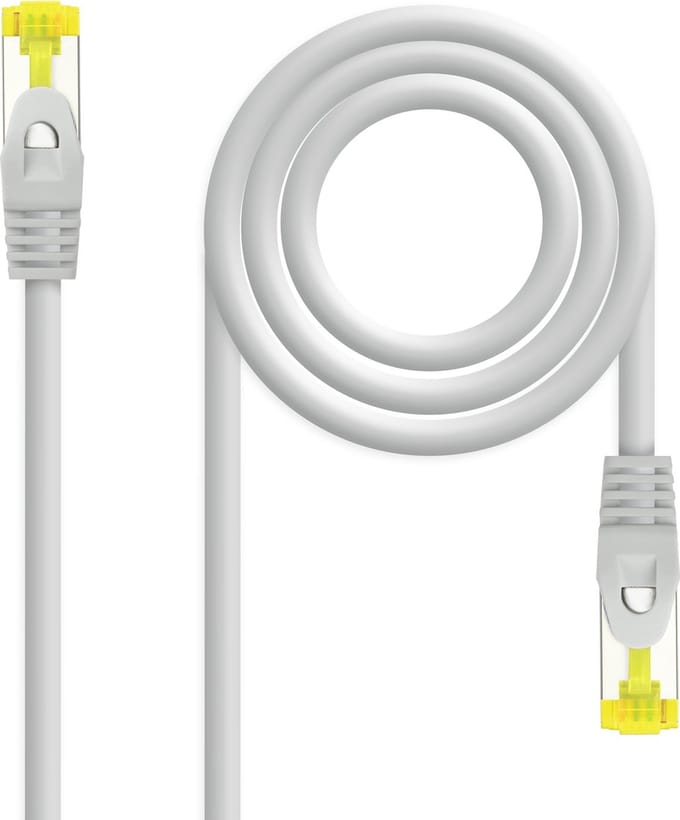 FTP Category 6 Rigid Network Cable NANOCABLE LSZH/SFTP 1,5 m Grey