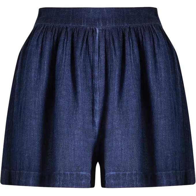 Linnen shorts voor dames Ikikiz