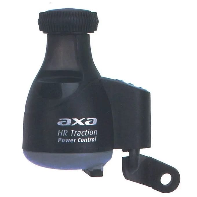 AXA HR Traction Power Control Dynamo – Linkse montage – 6V/3W – Extra Groot Loopwiel – Dubbele Bronzen Lageringen – Overspanningsdiode – Zwart