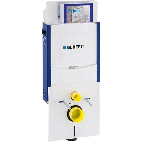 Geberit Kombifix element for wall-hung WC, 108 cm, w. Sigma concealed cistern 12 cm