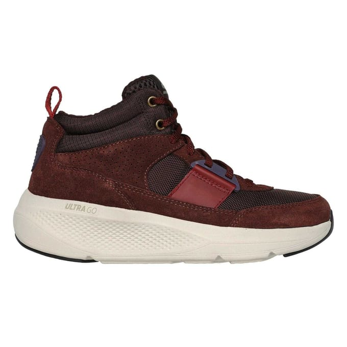 Skechers OTG Elevate suède instapschoenen voor dames (Bruin/Taupe)