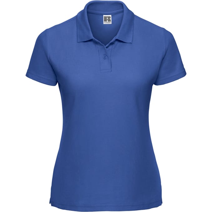 Russell Dames/Dames Klassiek Polycotton Poloshirt (Helder Koninklijk)
