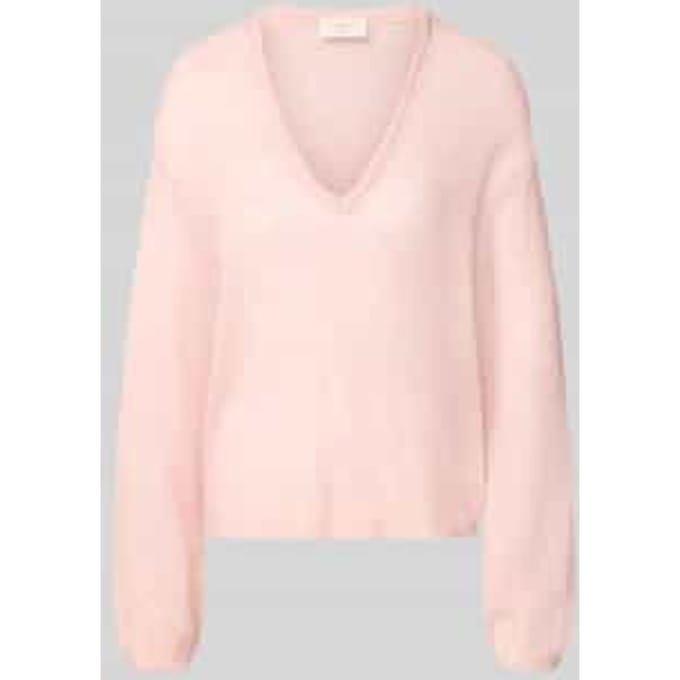 pullover met relaxed fit met alpaca-aandeel model 'Dido'