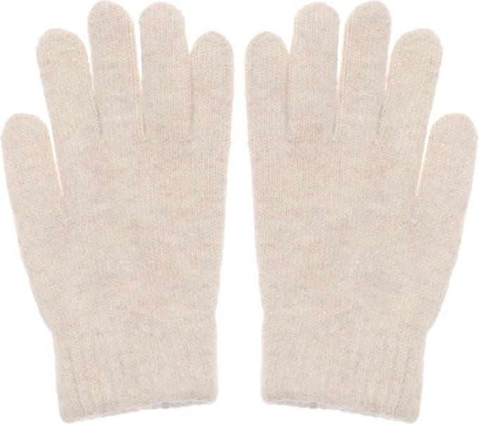 *** Zachte wolle dames handschoenen - beige - Winter Kou - van Heble® ***