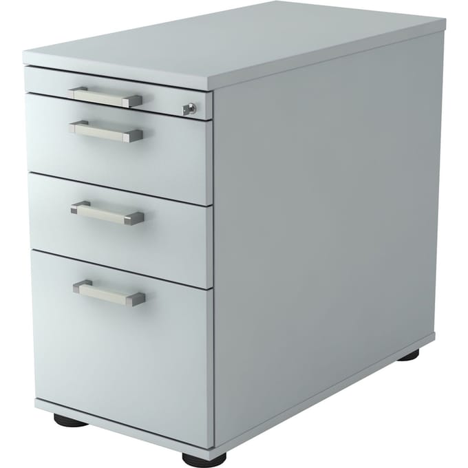 SIGNA SC40 CE - Standcontainer Grijs Chrome metaal handgreep