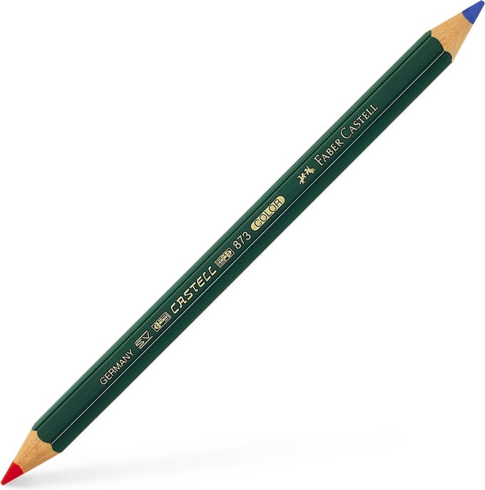 Faber-Castell kleurpotlood - type 873 roodblauw - FC-117500