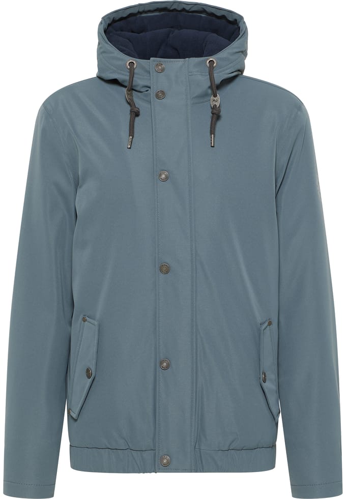 Mo winterjas mimo Heren blauw-grijs