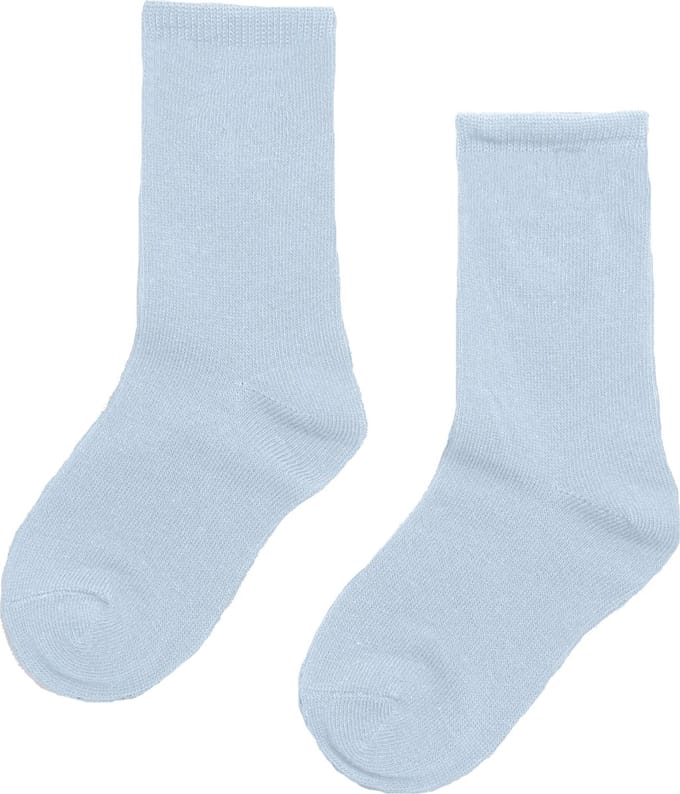 iN ControL 6pack effen sokken LICHT BLAUW 27-30