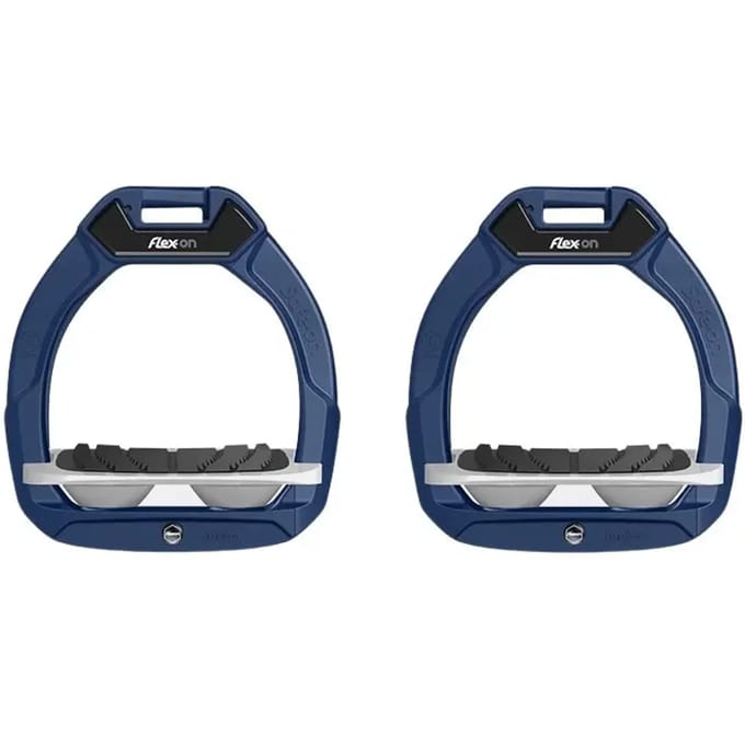 Veiligheidsstijgbeugels Getailleerd Grip Marine/Grijs/Grijs Flex-On Safe-On