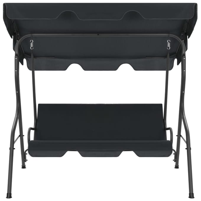 vidaXL - Schommelbank - 170x110x153 - cm - antraciet