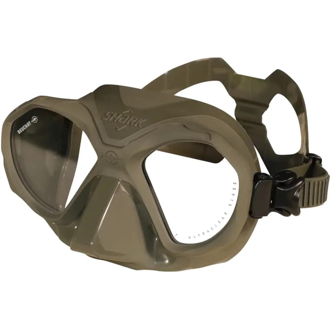 Beuchat Shark Speervissen Masker Bruin