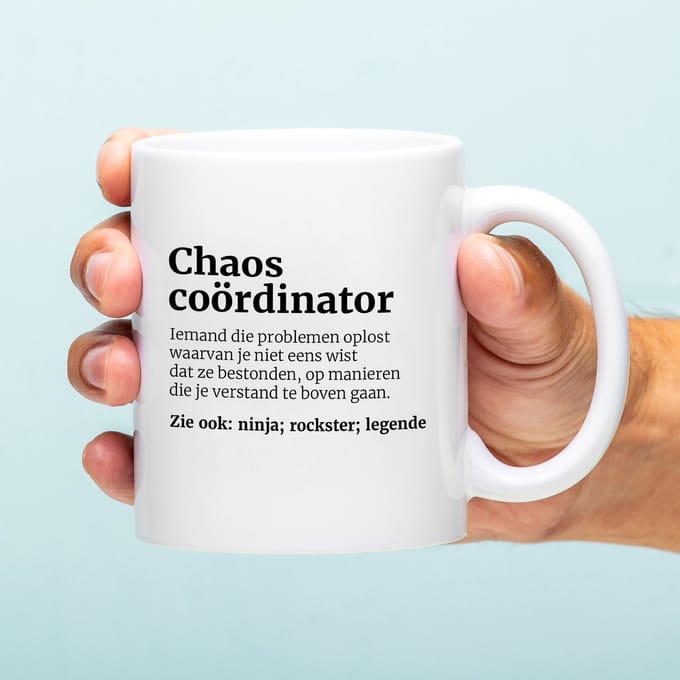 Mok Chaos Coördinator van Ditverzinjeniet.nl