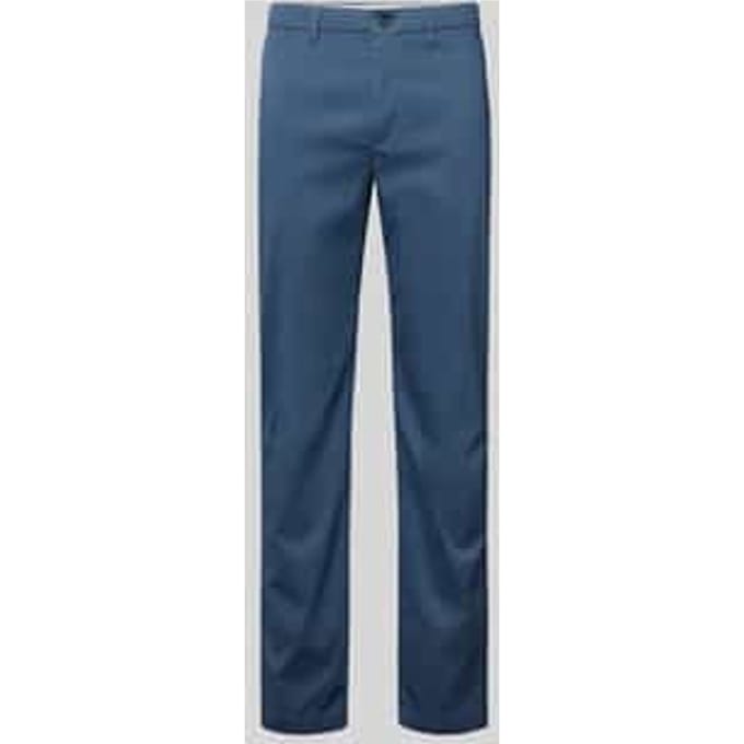 Regular fit chino van katoenmix, model 'DENTON'